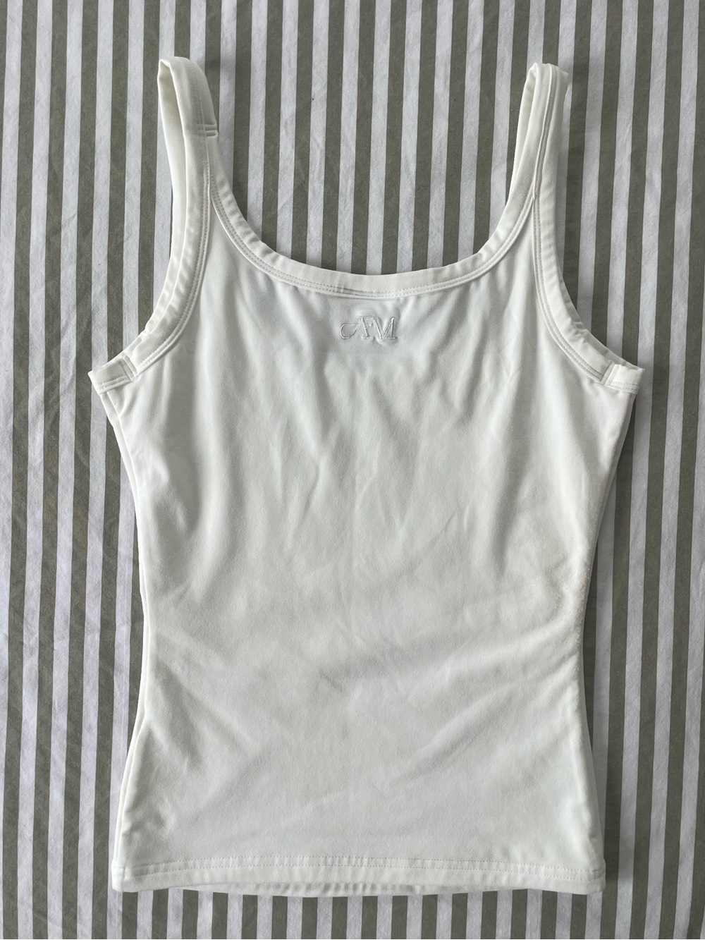 All For Mimi White Tank Top - Picture 6 of 6
